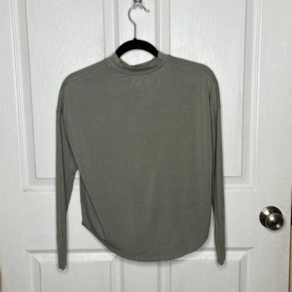 Madewell Green Mock Neck Shirt Size XXS - Picture 8 of 15